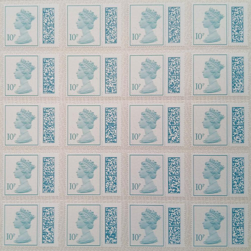 Individual Value 10p - Barcoded, Self-adhesive Stamps - Save up to 25%