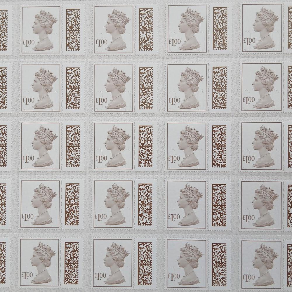 Individual Value £1 - Barcoded, Self-adhesive Stamps - Save up to 14%