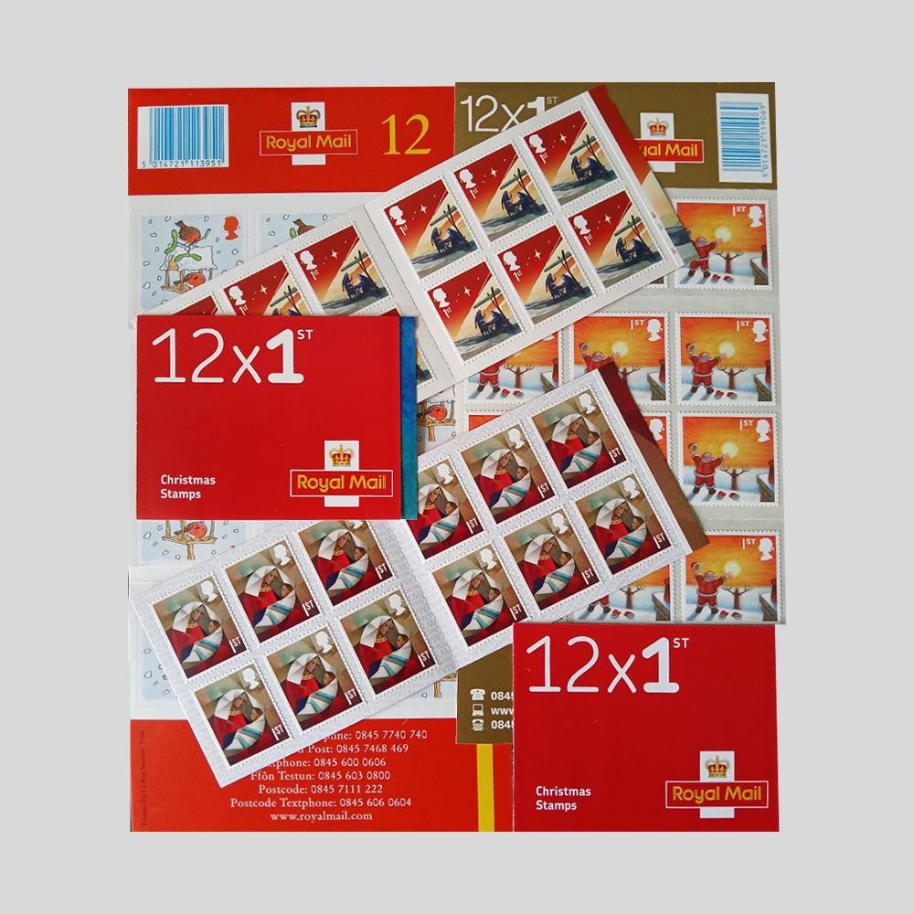 1st Class Letter - Self-adhesive Christmas Booklets - Save up to 41%