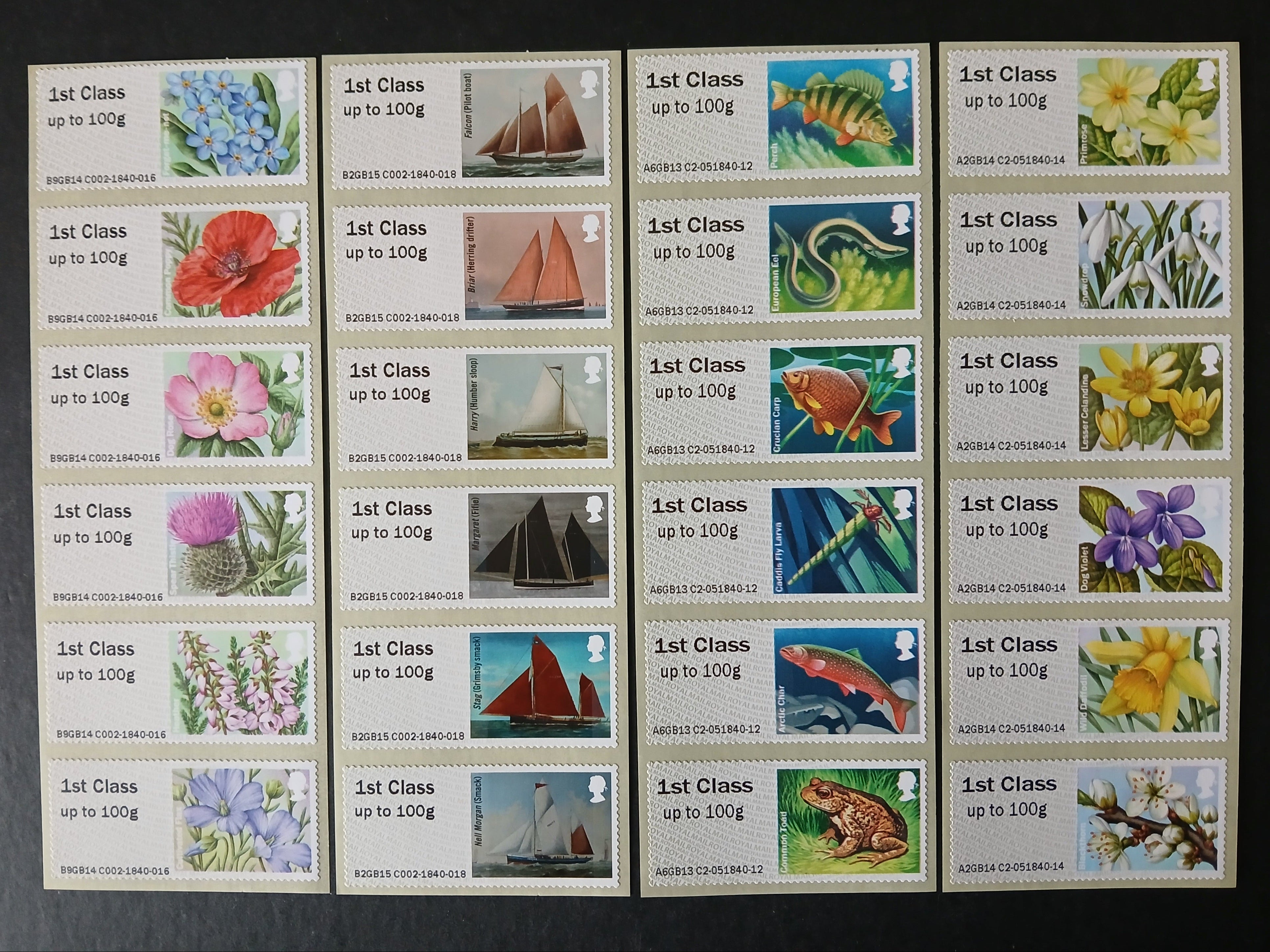 1st Class Letter - 100, Post & Go, Self-adhesive Stamps - Save 48%