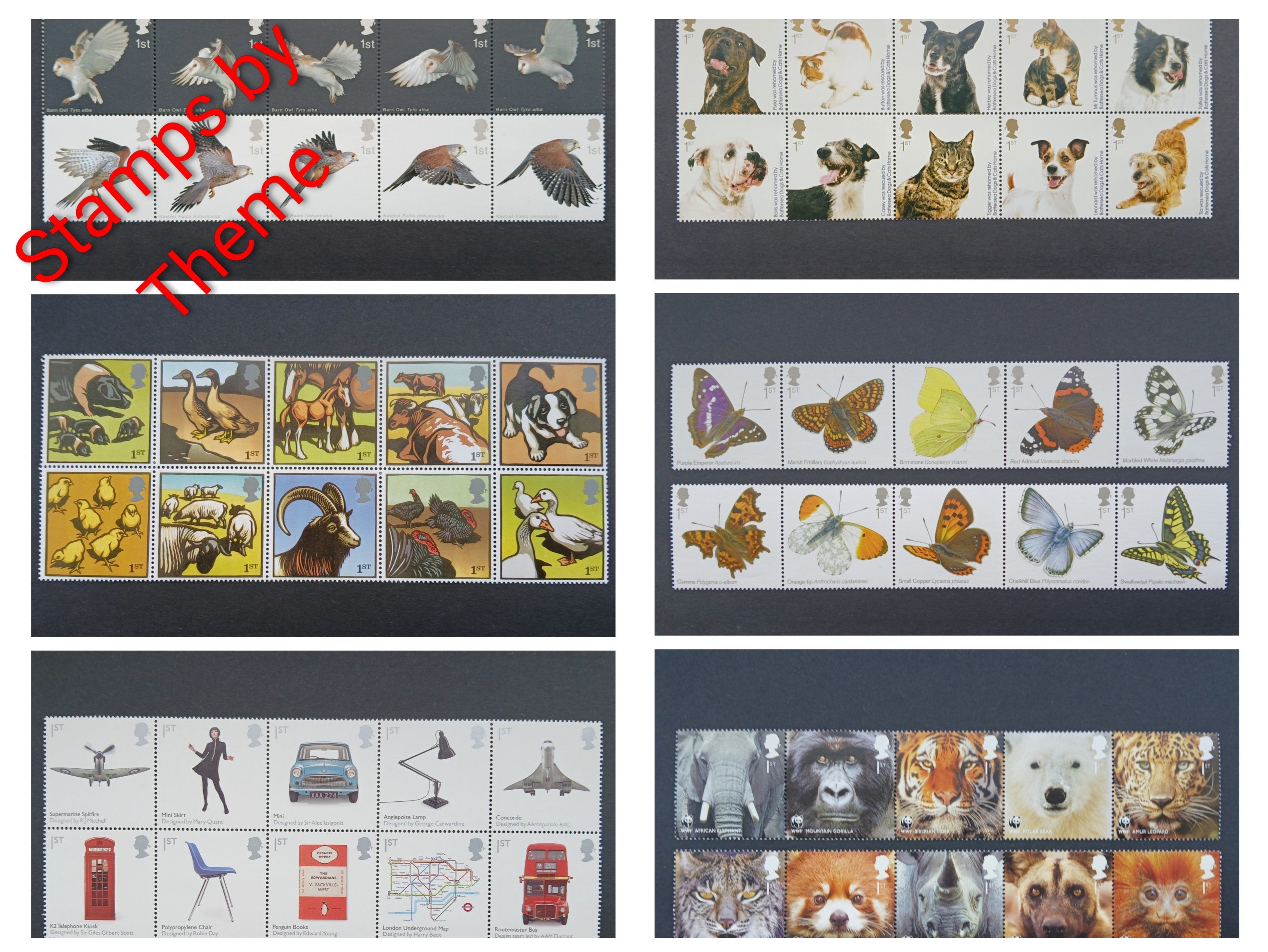 1st Class Letter - Stamps by Theme, Pictorial - Save up to 44%