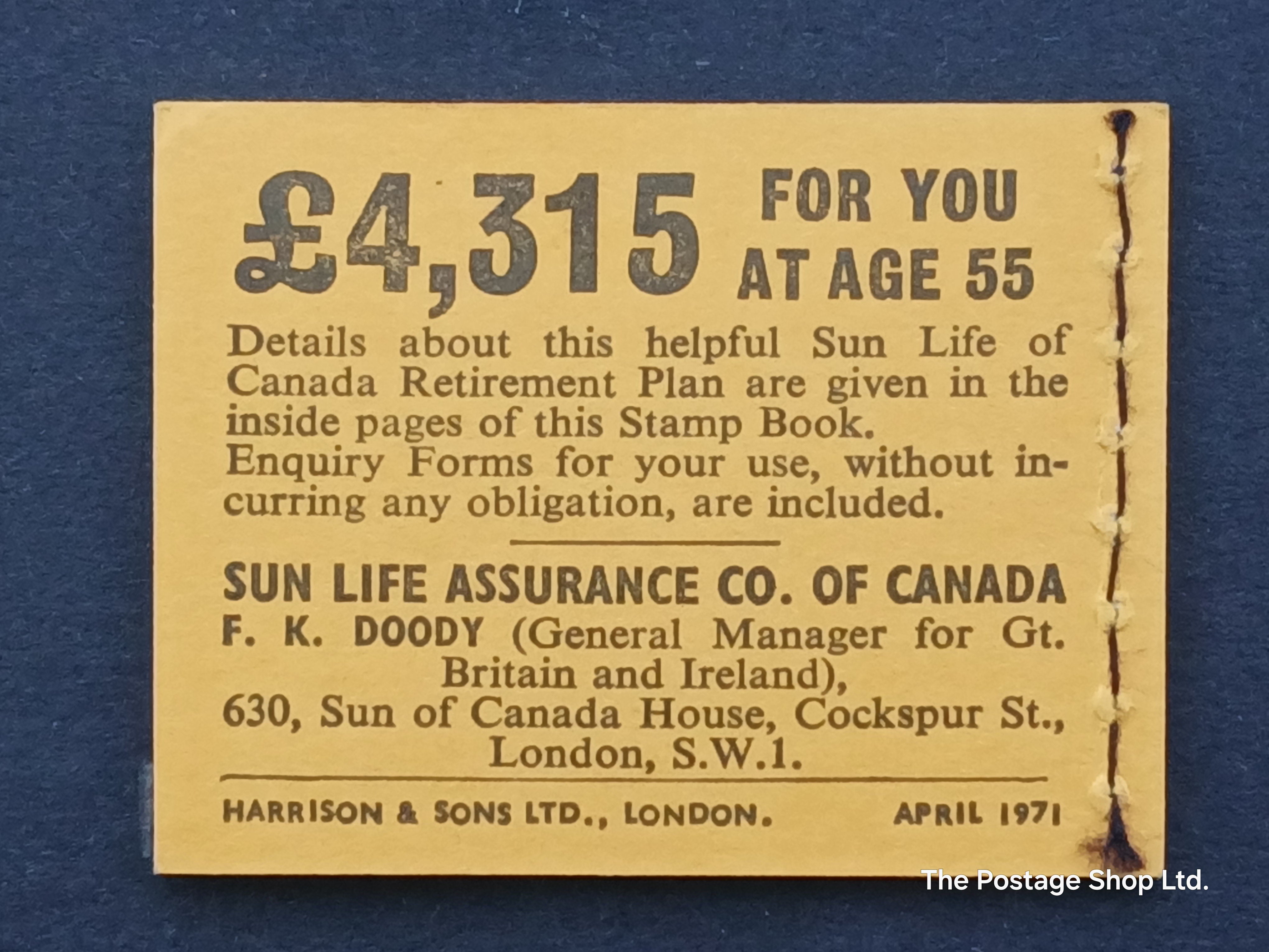 DN 47 - Pillar Box Series - Apr 1971