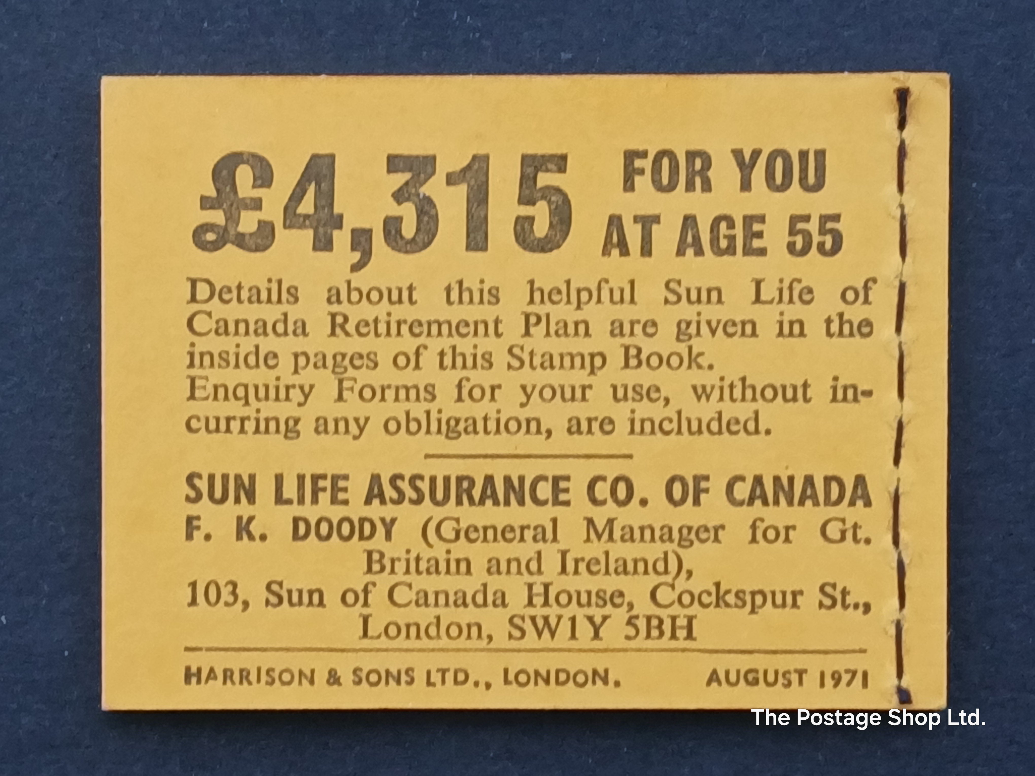 DN 49 - Pillar Box Series - Aug 1971