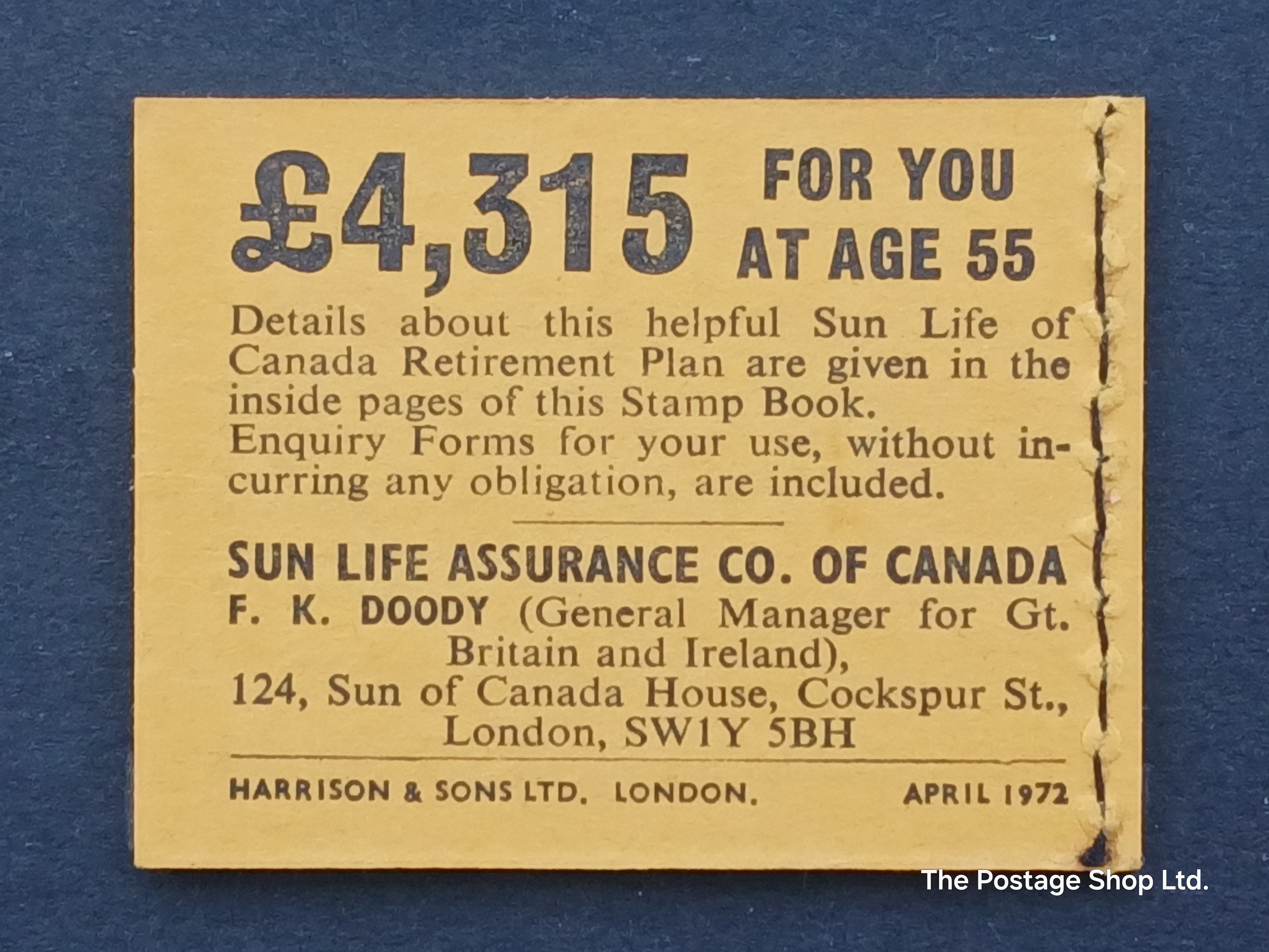 DN 53 - Pillar Box Series - Apr 1972