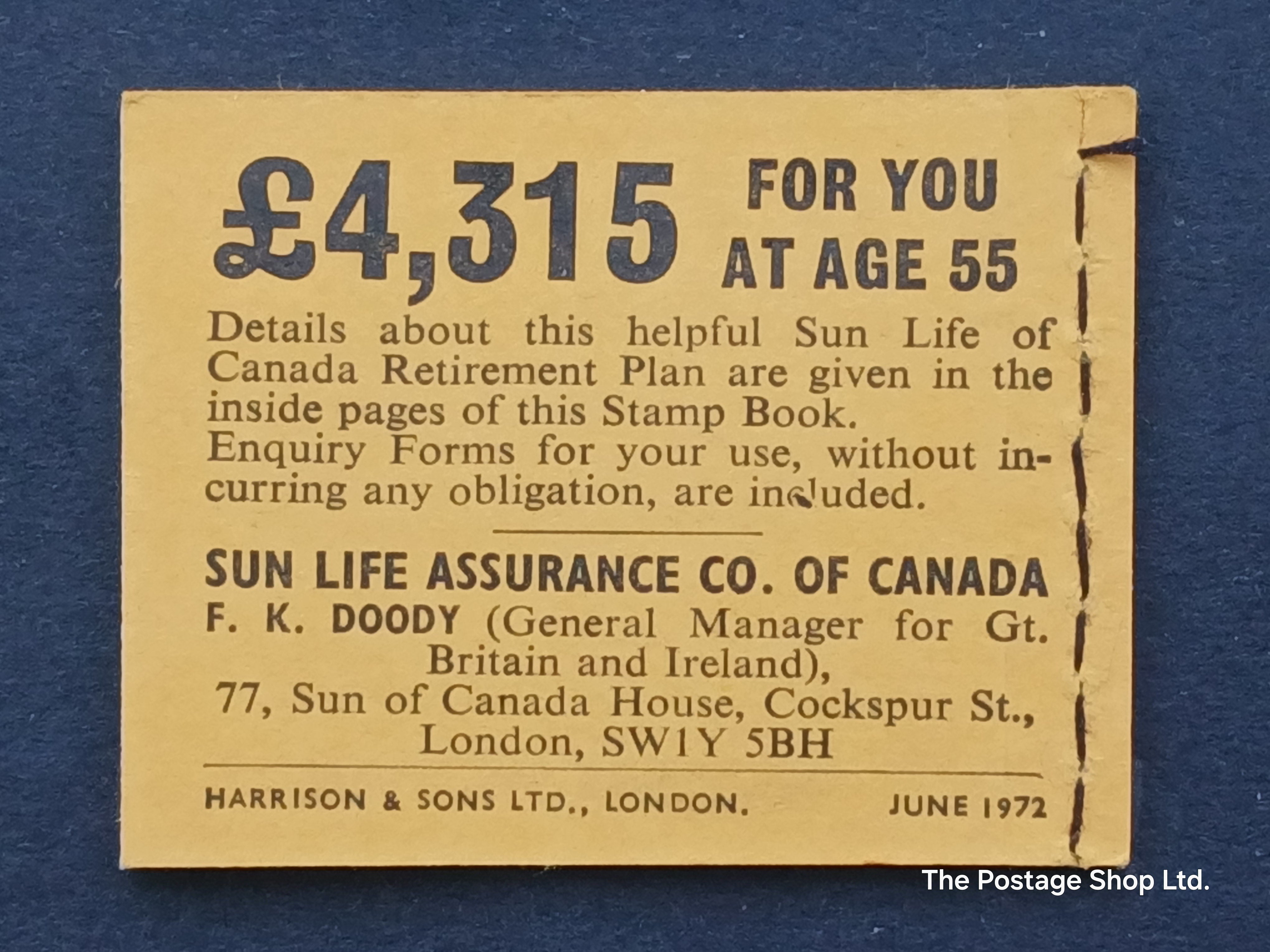 DN 54 - Pillar Box Series - Jun 1972