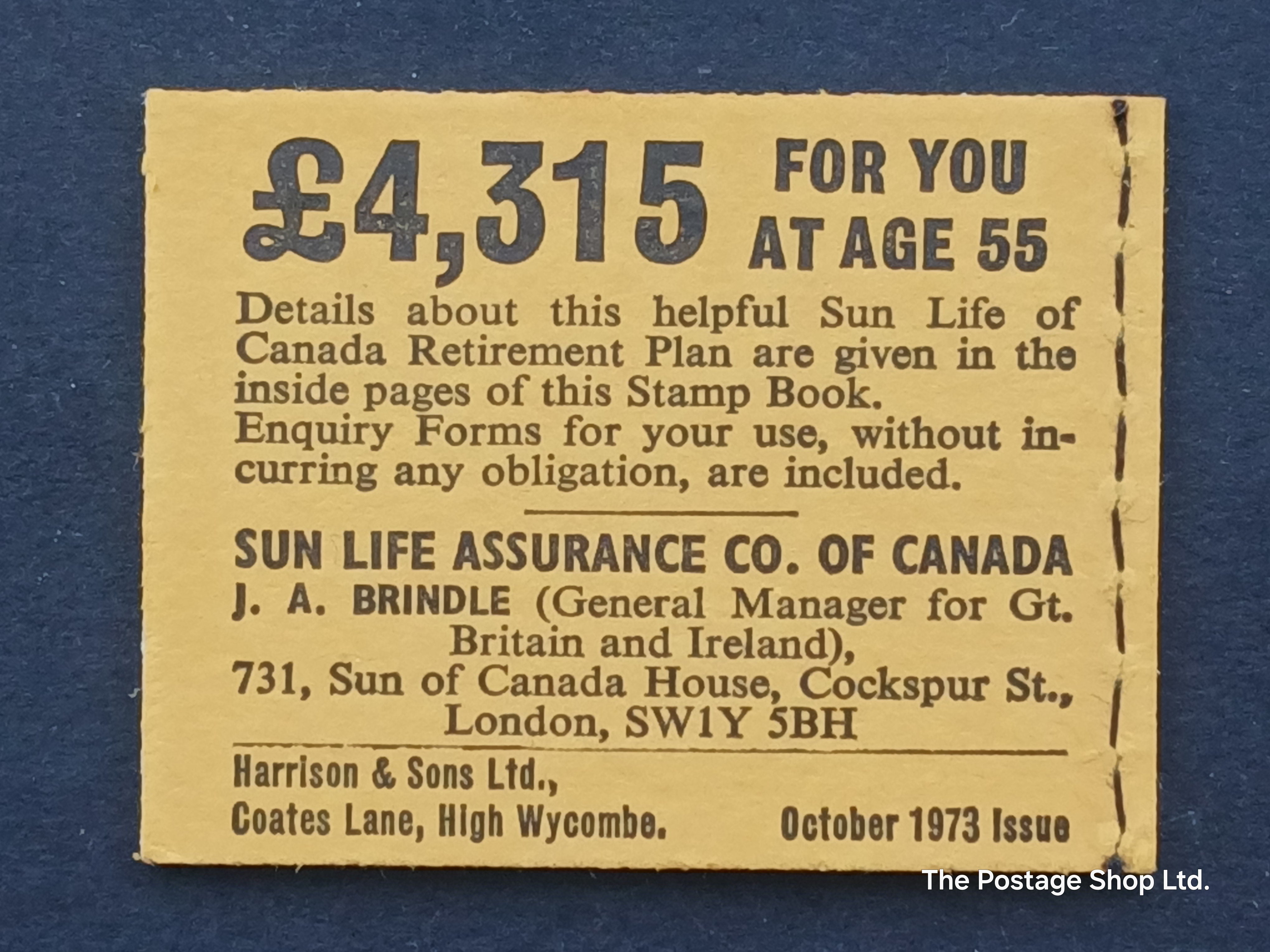 DN 62 - Pillar Box Series - Oct 1973