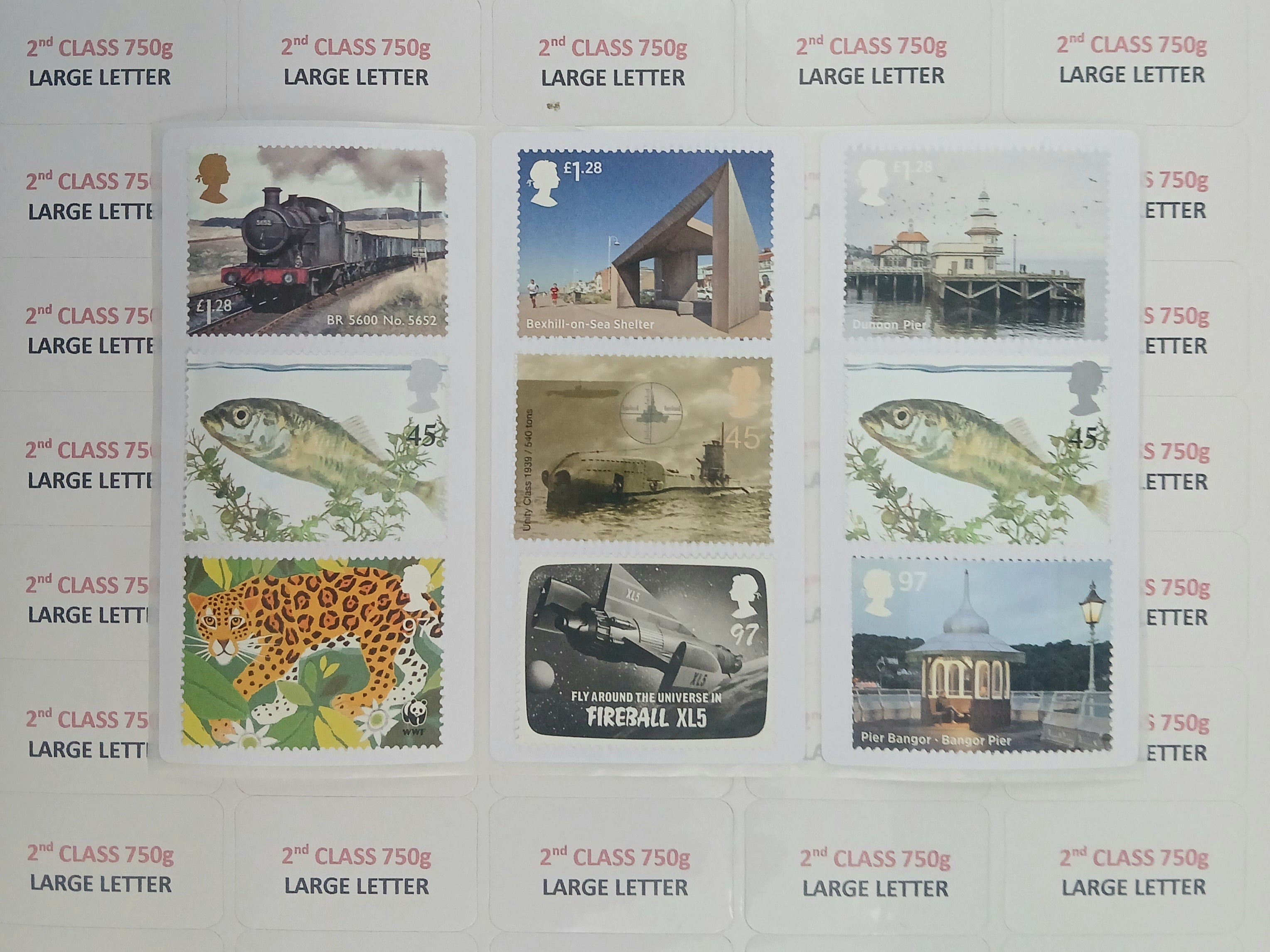 2nd Class Large Letter 750g Label - value £2.70 - Save up to 30% New Rate APR 2026