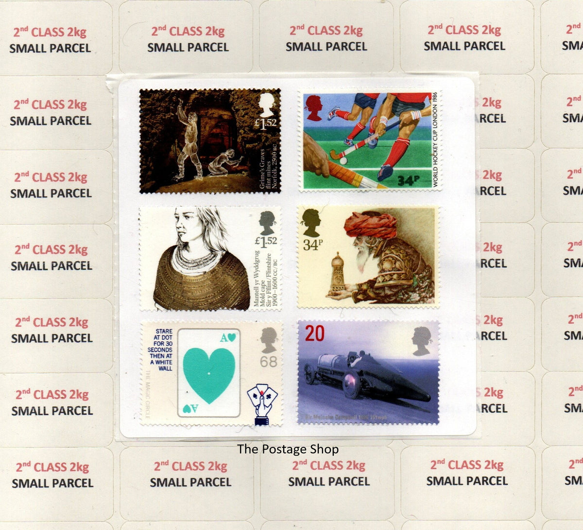 2nd Class Small Parcel - Value £4.60- Save up to 31%