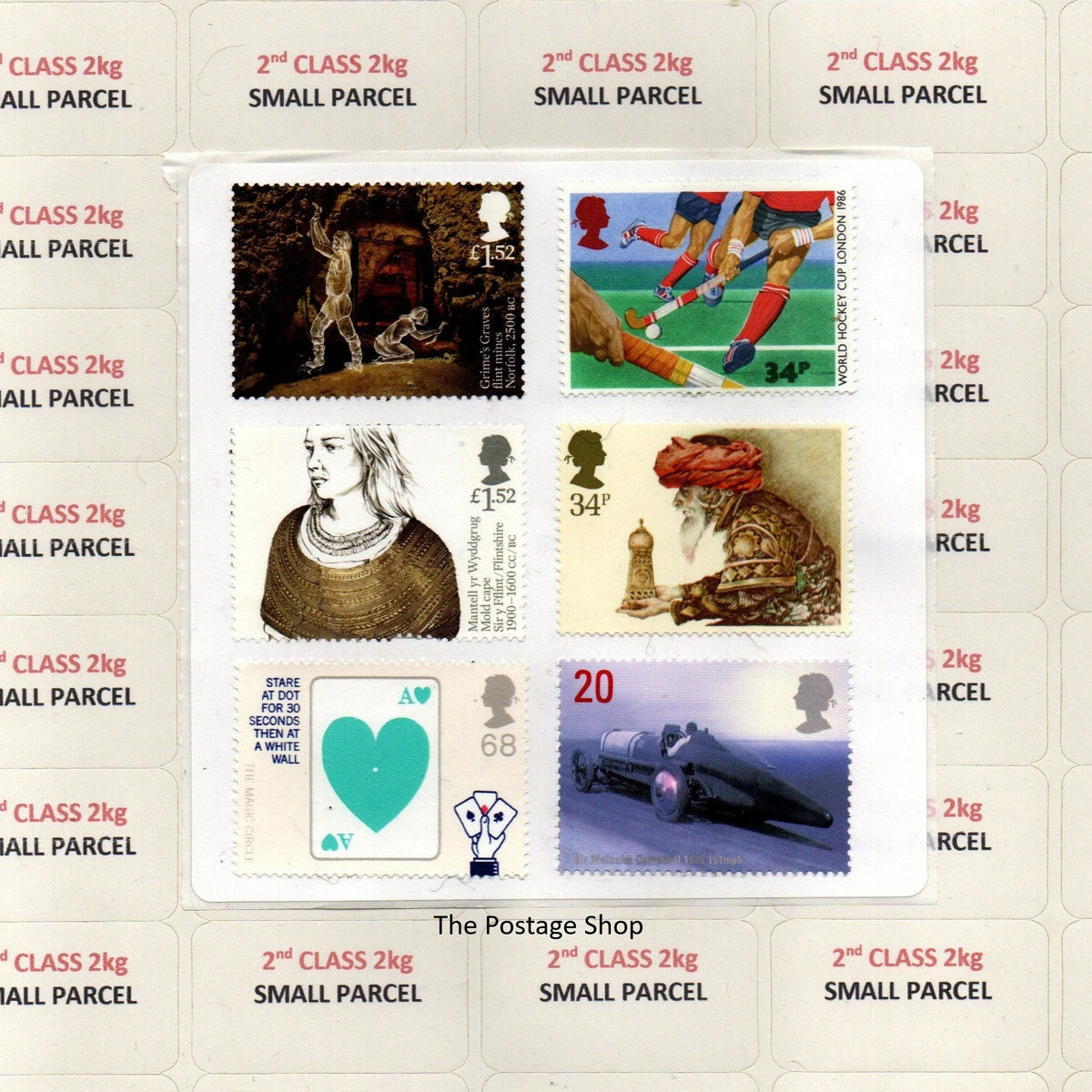 2nd Class Small Parcel - Value £4.60- Save up to 31%
