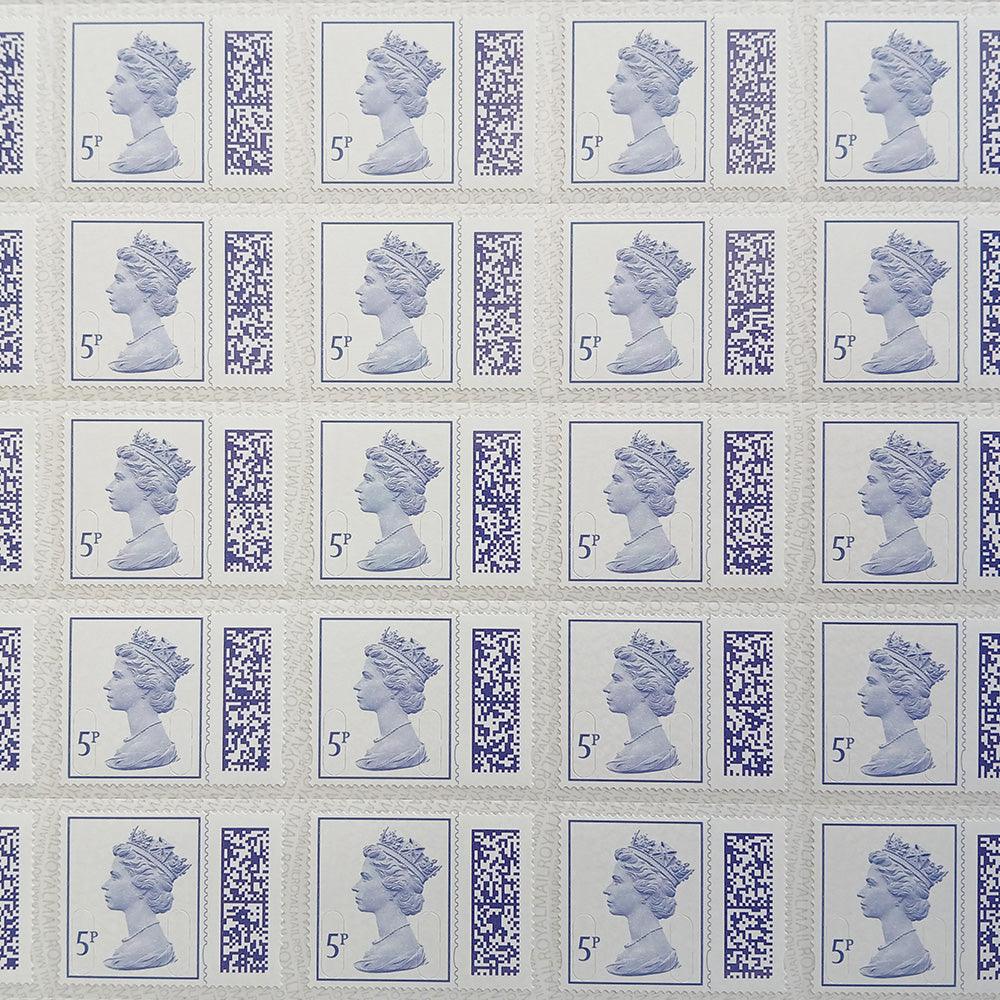 Individual Value 5p - Barcoded, Self-adhesive Stamps - Save up to 25%