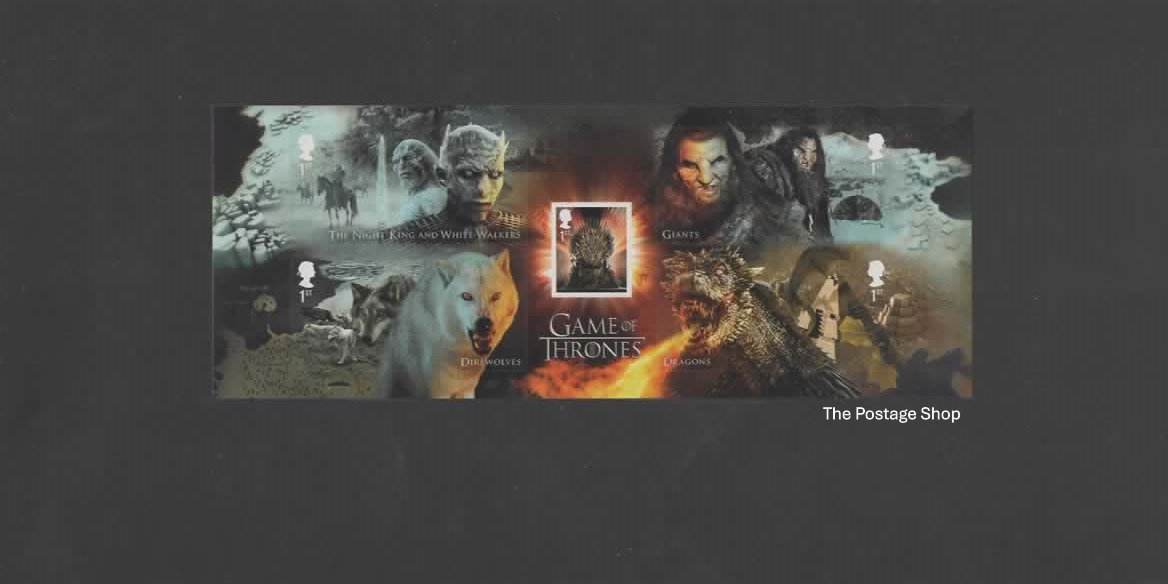 Game of Thrones 1st Issue Miniature Sheet - Save up to 35%