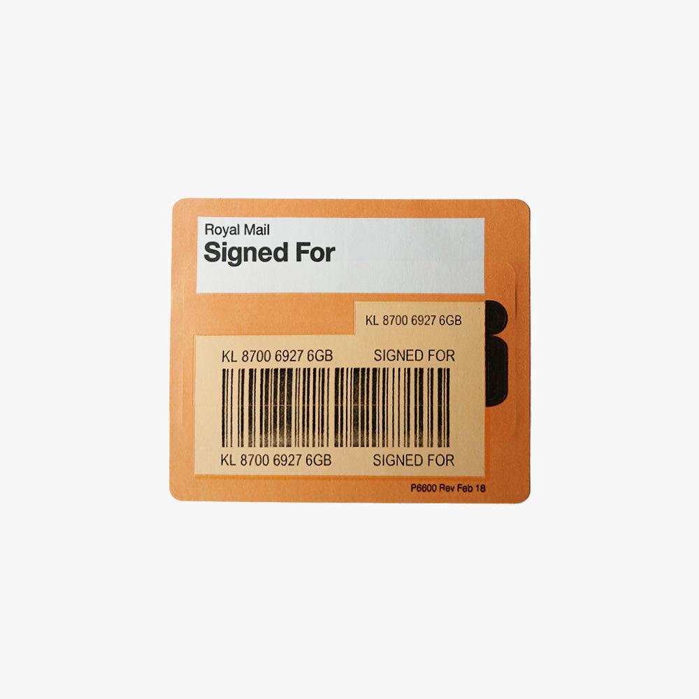 2nd Class Signed Letter - Value £2.77 - Save up to 31%