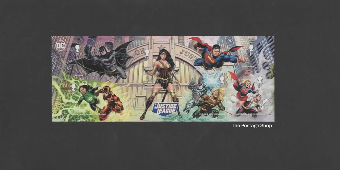 DC Collection 1st Issue Miniature Sheet - Save up to 30%