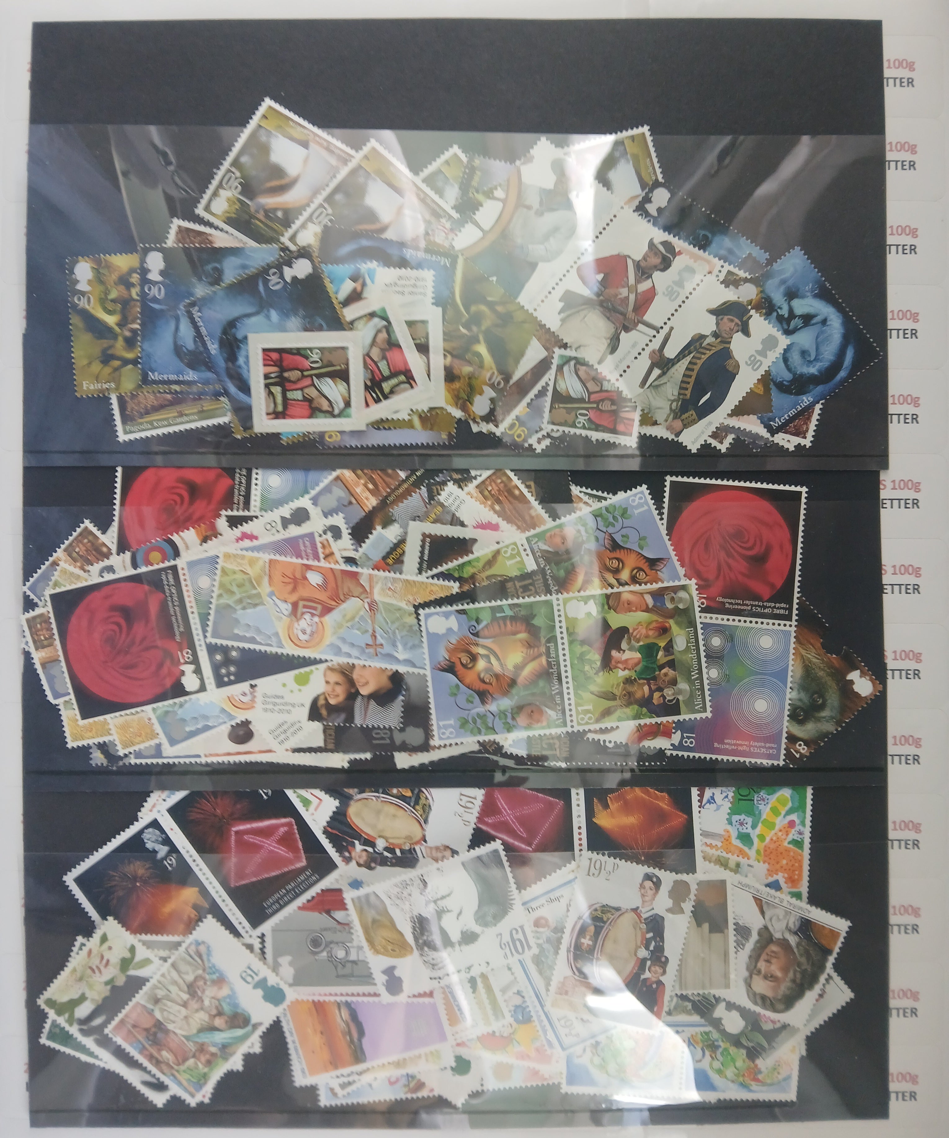 2nd Class Large Letter, 3 Stamp Combination - Pictorial - Save up to 36%
