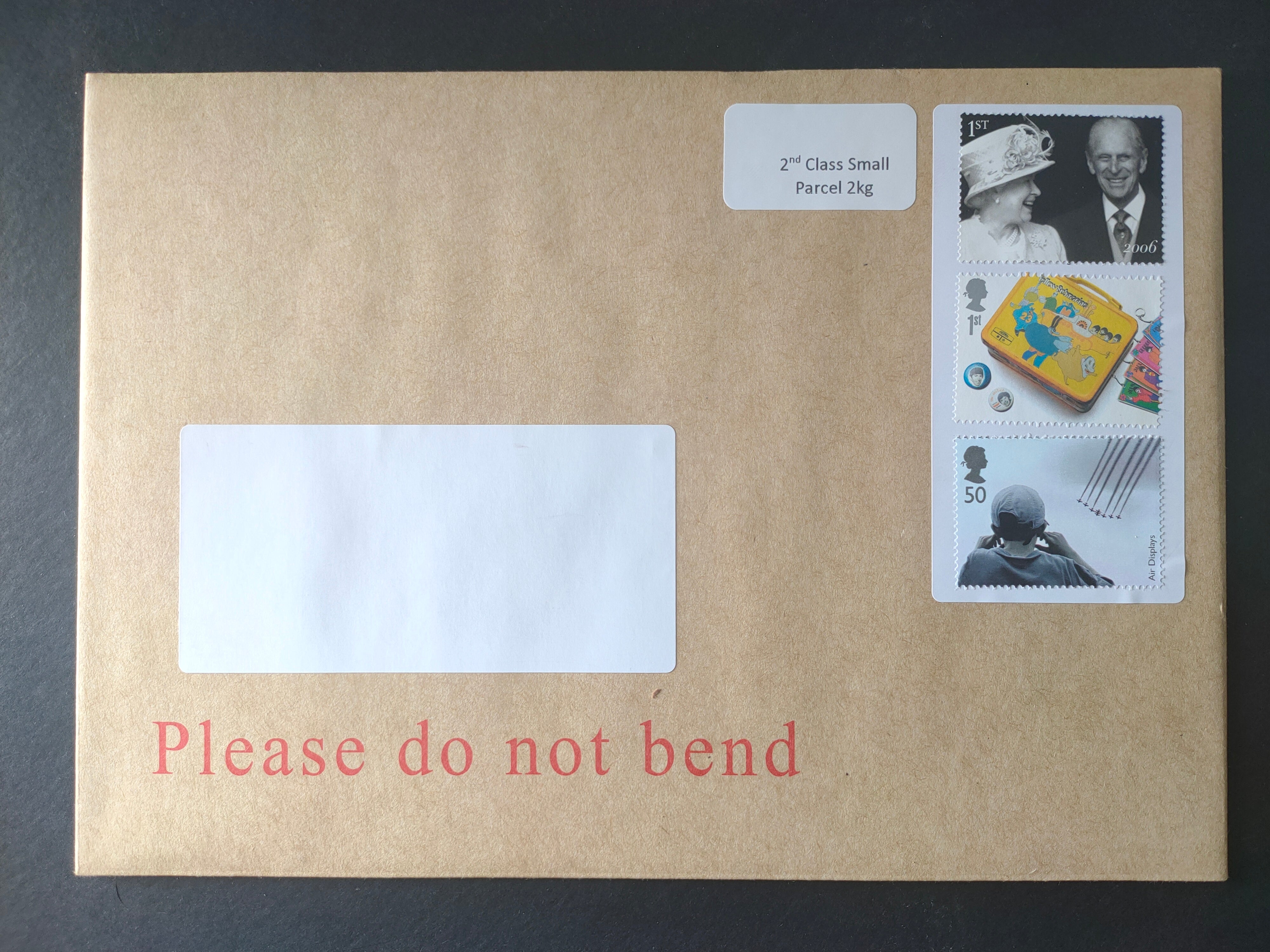 2nd Class Small Parcel - Value £3.90