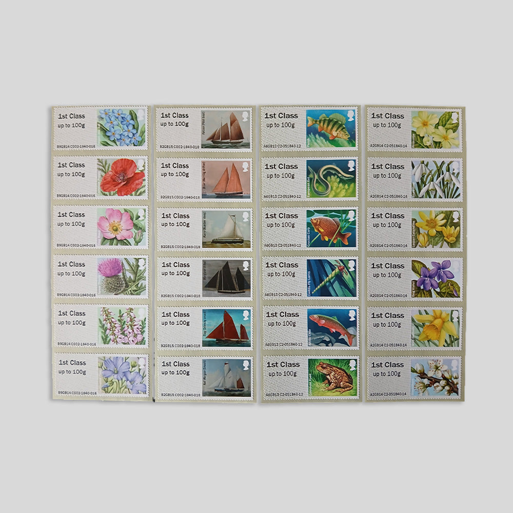 1st Class Letter - 100, Post and Go, Self-adhesive Stamps - Save 46%