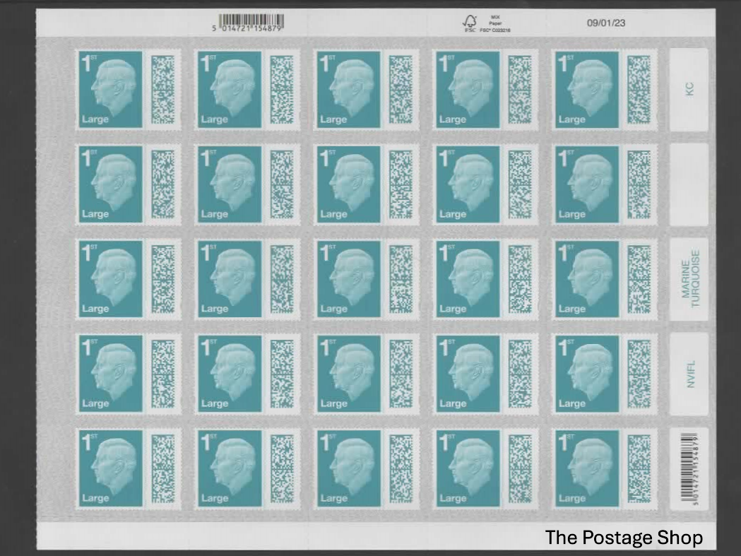 1st Class Large Letter - Barcoded, Self-adhesive Stamps - Save up to 26%