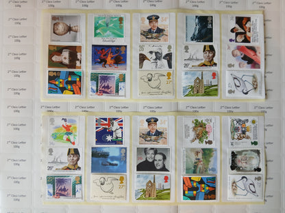 2nd Class Letter - value 87p