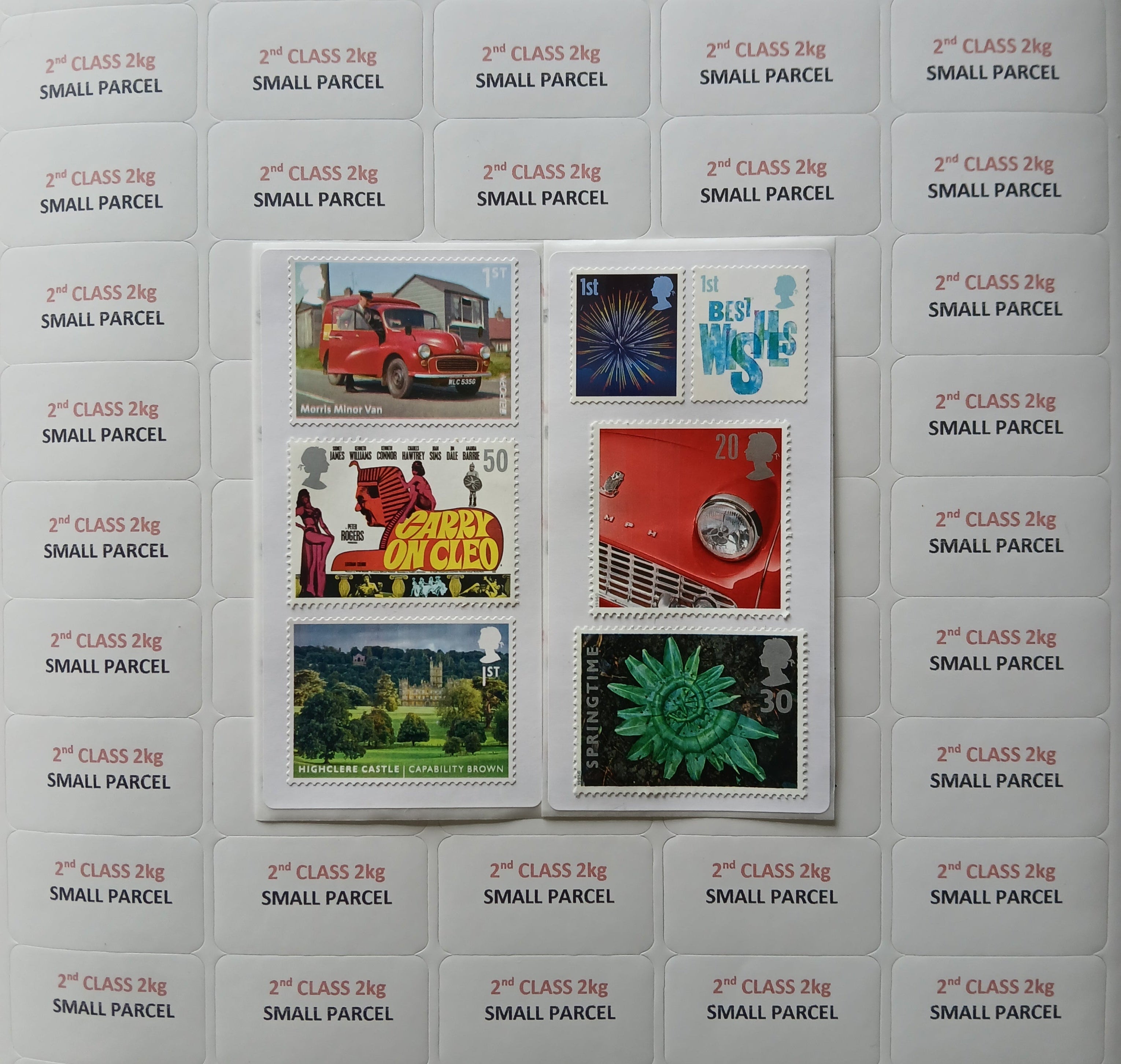 50, 2nd Class Small Parcel - Value £3.90 - Save 28%