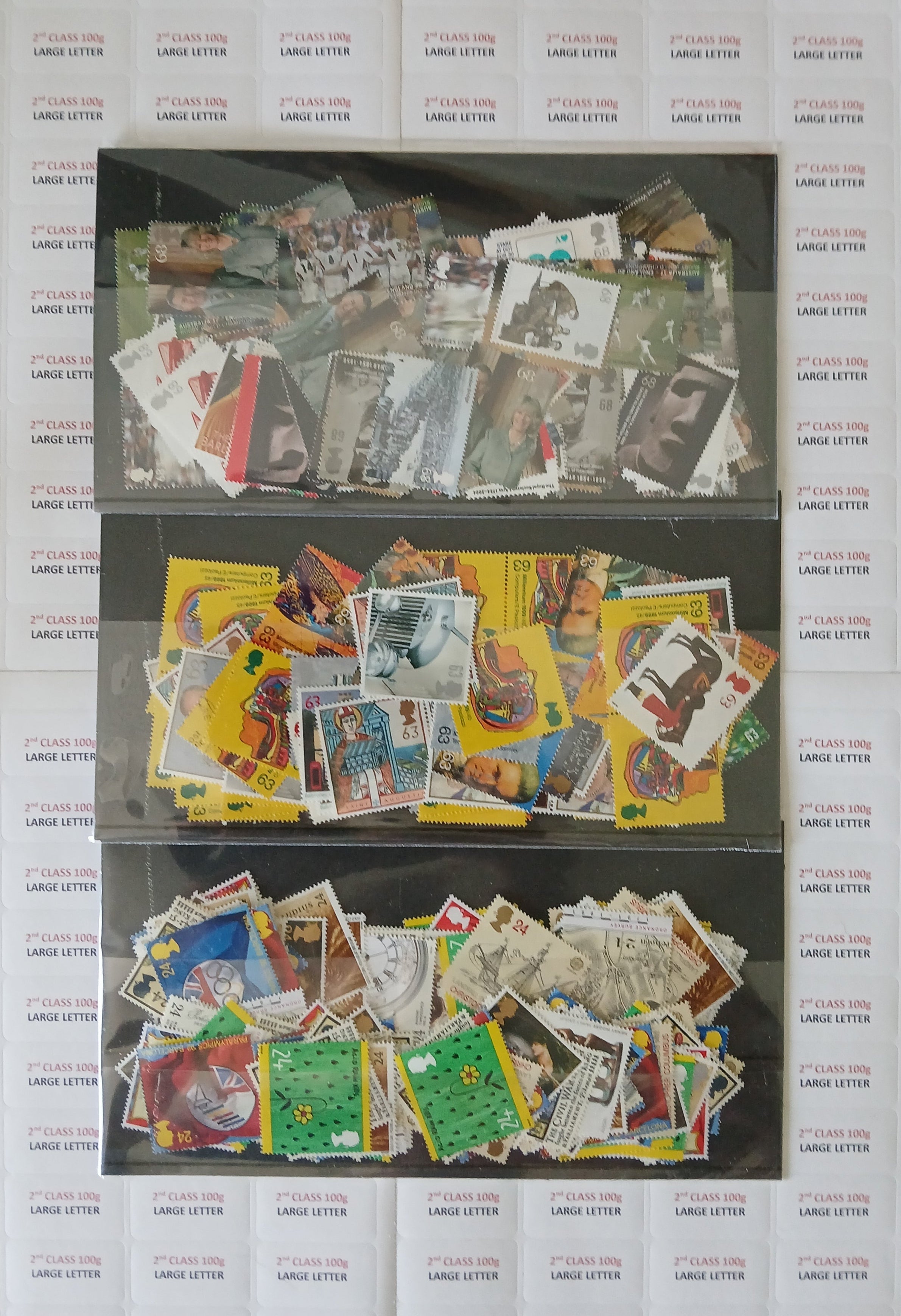 2nd Class Large Letter, 3 Stamp Combination - Pictorial - Save up to 36%