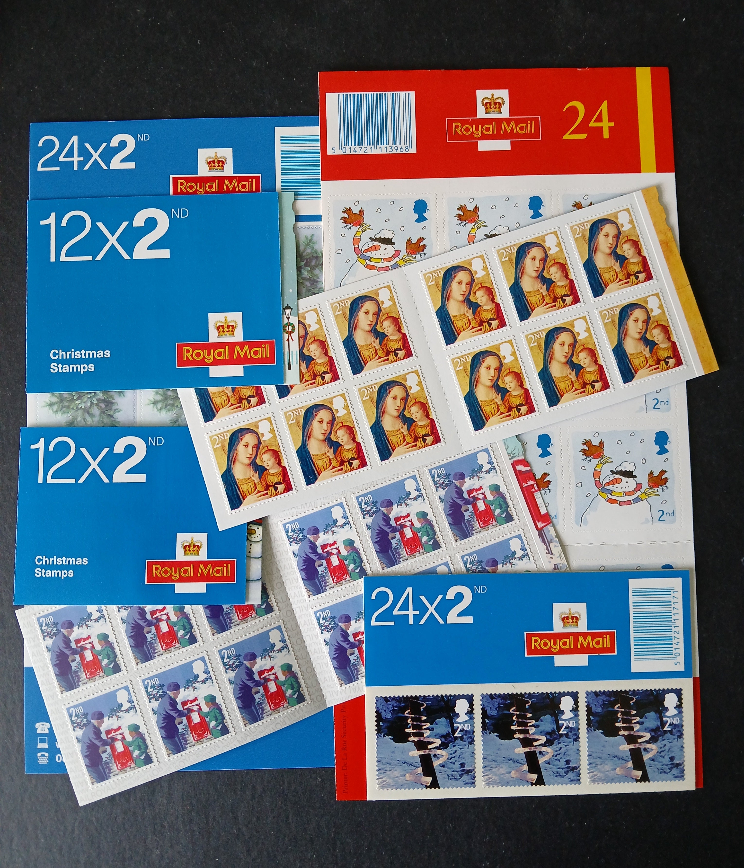 2nd Class Letter - Self-adhesive Christmas Booklets - Save up to 24%