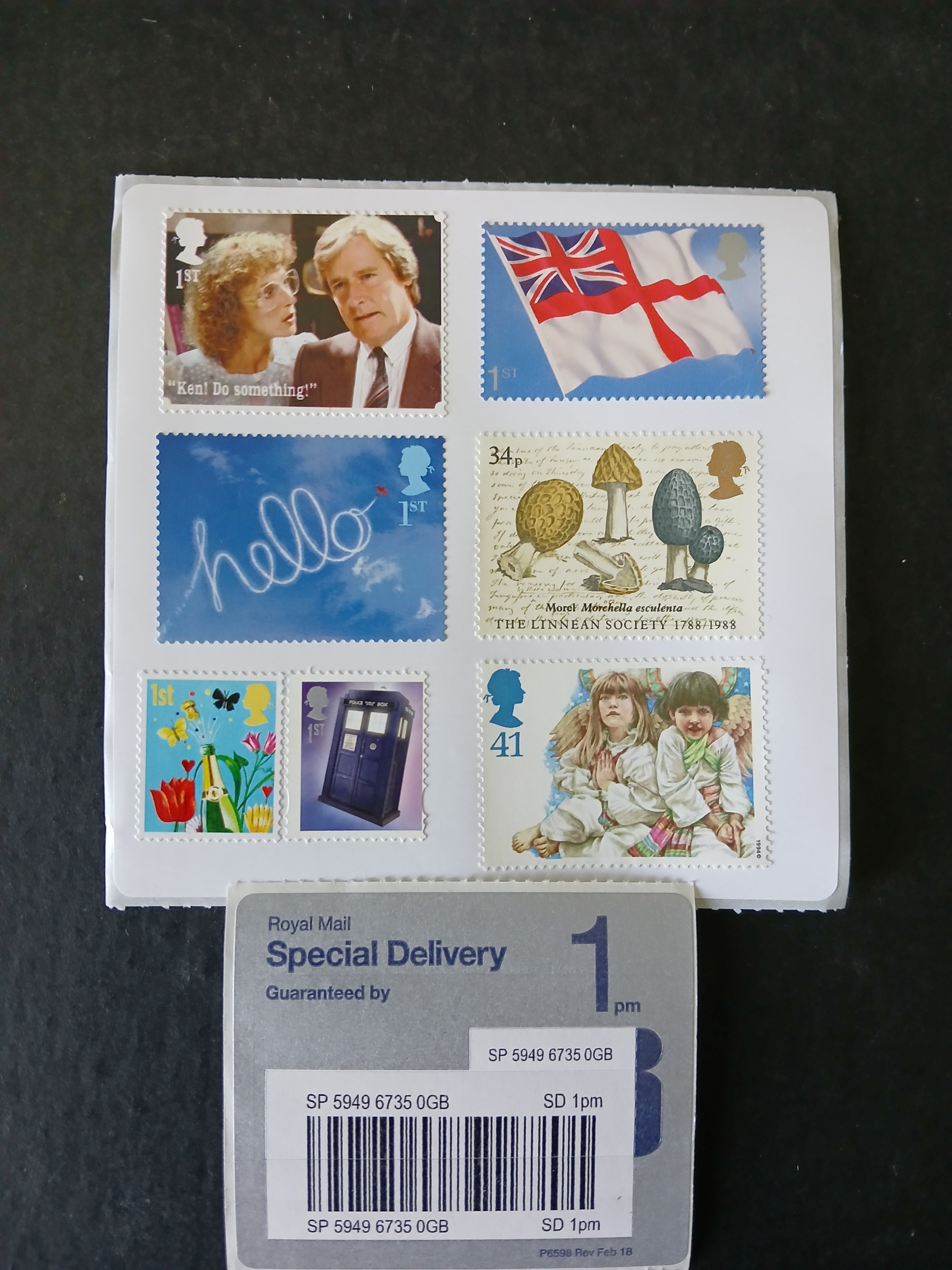 Royal Mail 'Special Delivery Guaranteed®' 100g by 1 p.m. (£750 compensation) - Value £9.25 - Save up to 30%