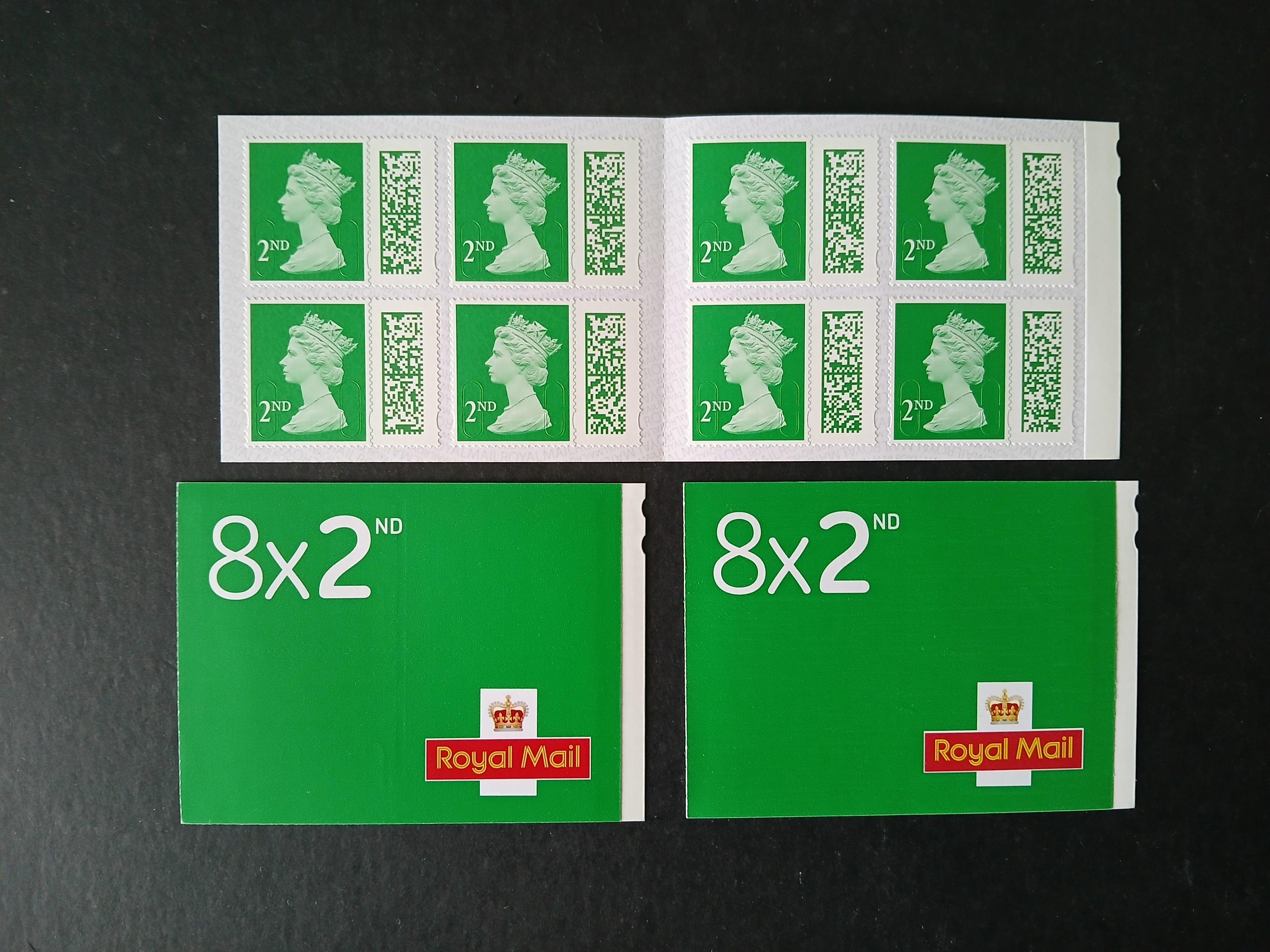 2nd Class Letter - Barcoded, Self-adhesive Booklets - Save up to 7%