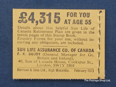 DN 58 - Pillar Box Series - Feb 1973