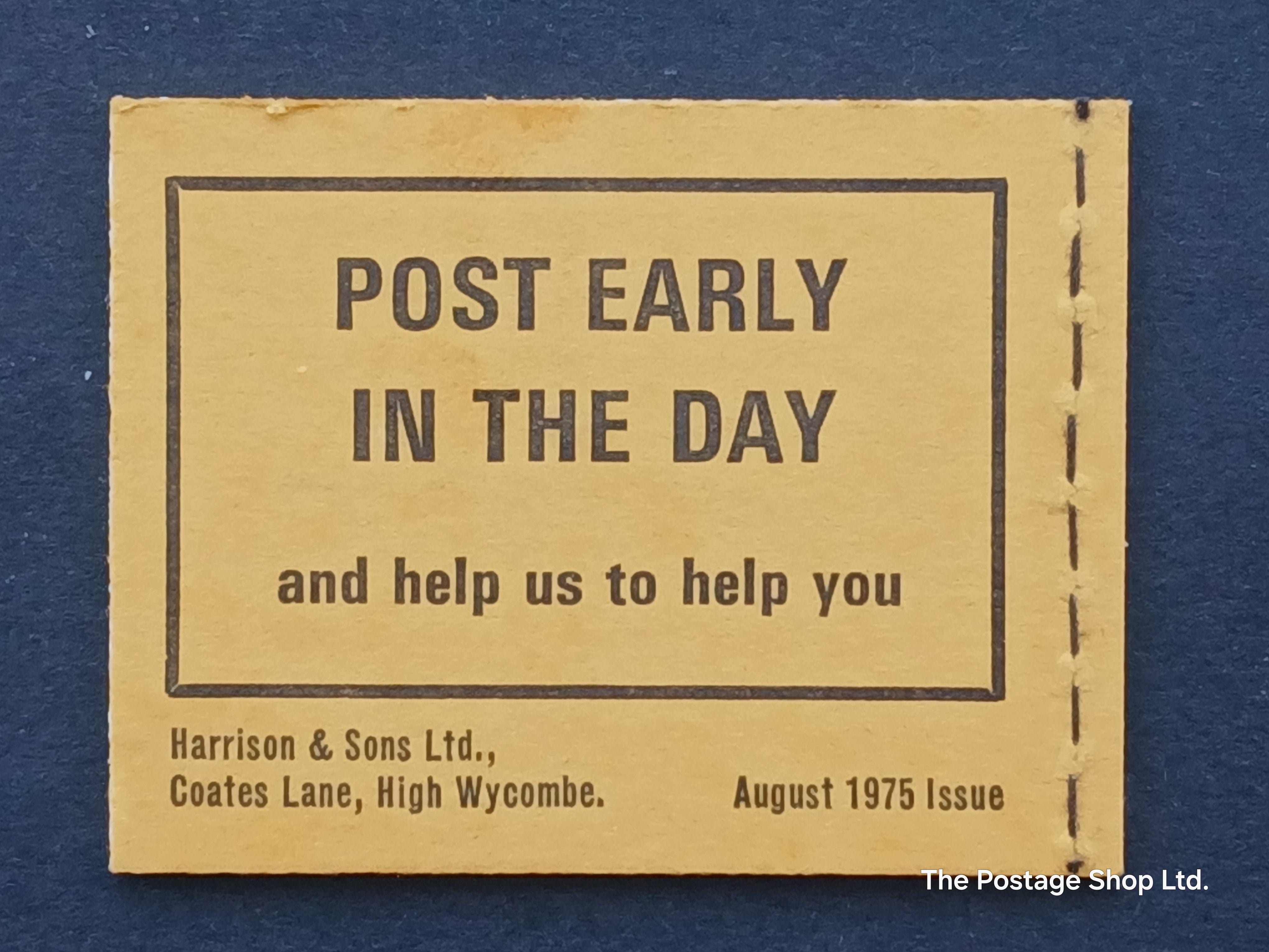 DN 73 - Postal Uniforms Series - Aug 1975