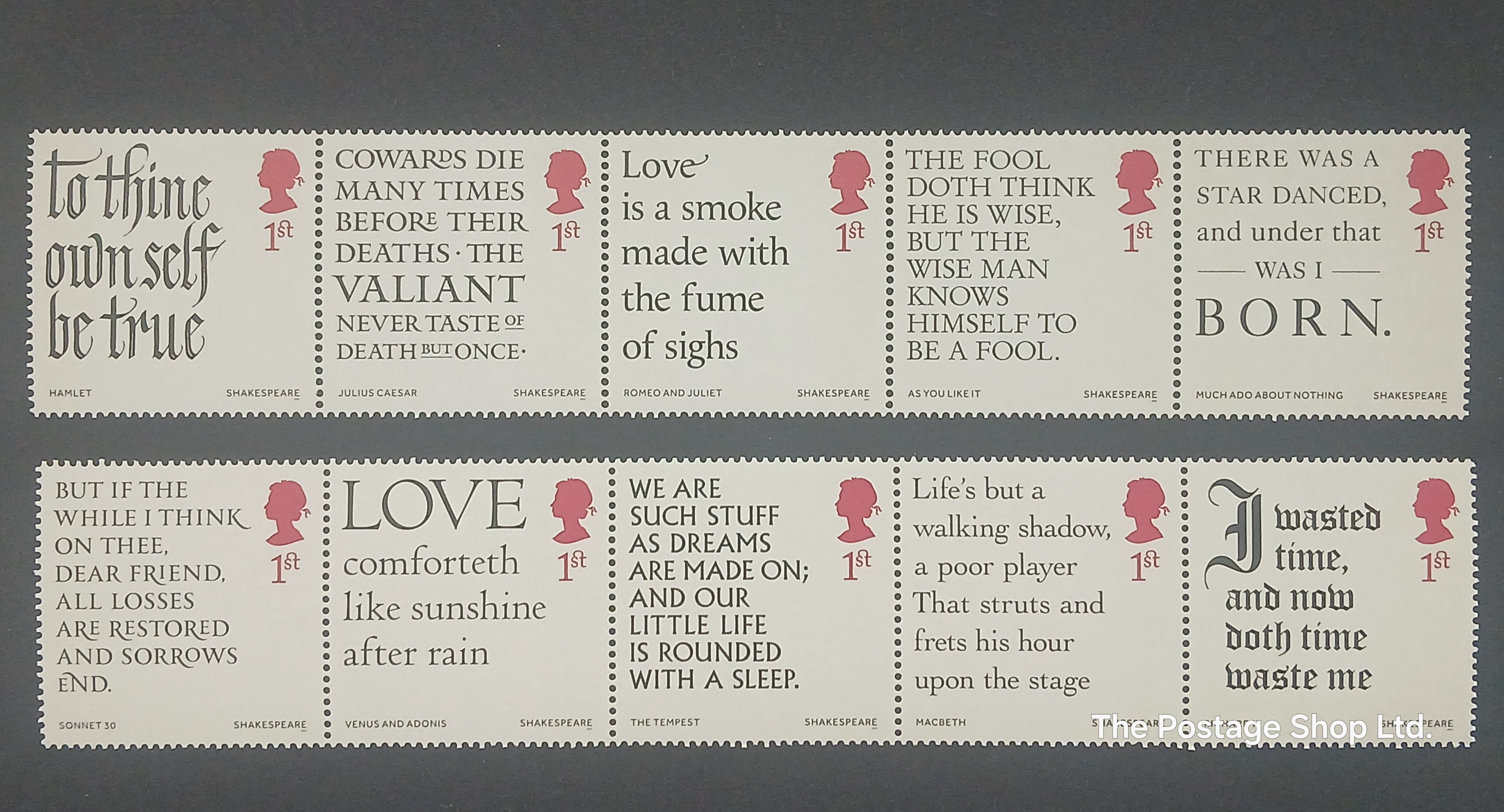 400th Anniversary of William Shakespeare - Save up to 35%