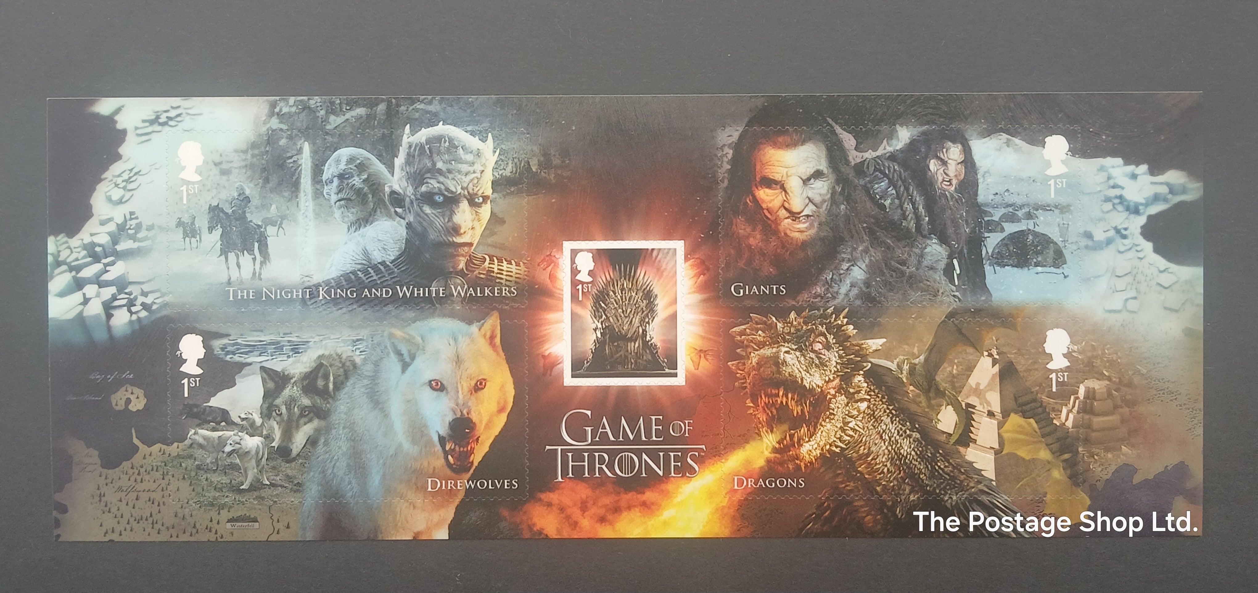 Game of Thrones 1st Issue Miniature Sheet - Save up to 35%