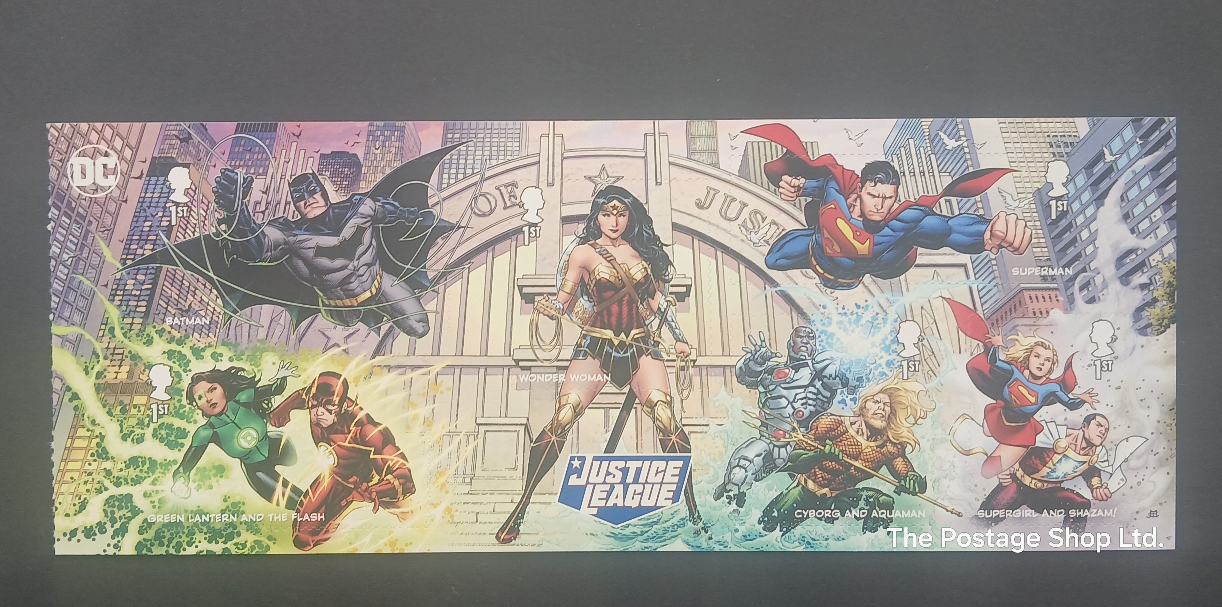 DC Collection 1st Issue Miniature Sheet - Save up to 30%