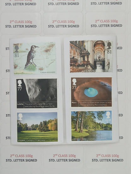 2nd Class Signed Letter - Value £2.91 - Save up to 30%