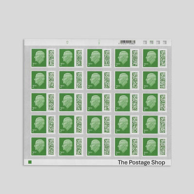 2nd Class Letter - Barcoded, Self-adhesive Stamps - Save up to 6.50%