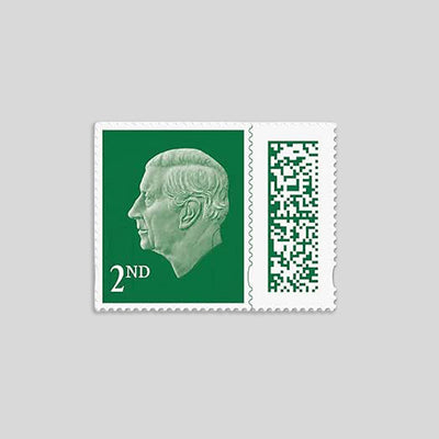 2nd Class Letter - Barcoded, Self-adhesive Stamps - Save up to 6.50%