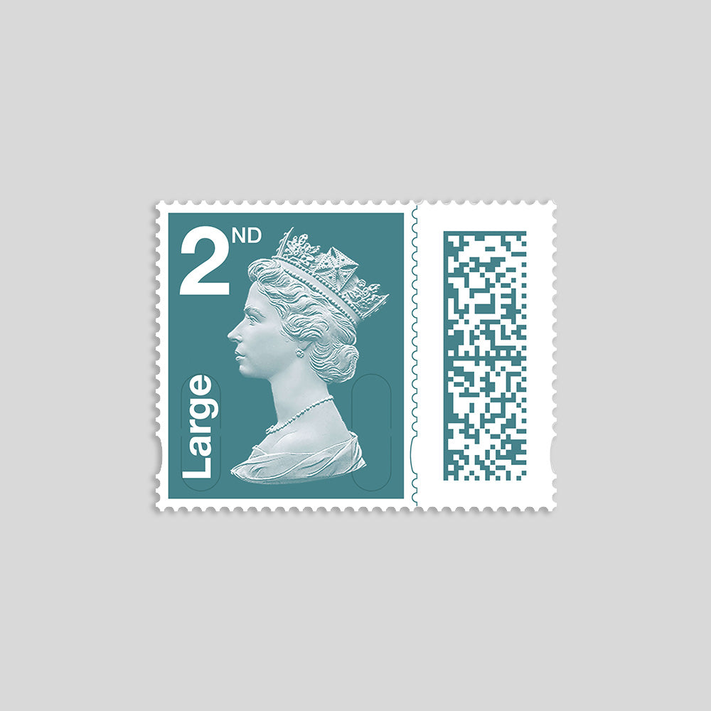2nd Class Large Letter - Barcoded, Self-adhesive Stamps - Save up to 6%
