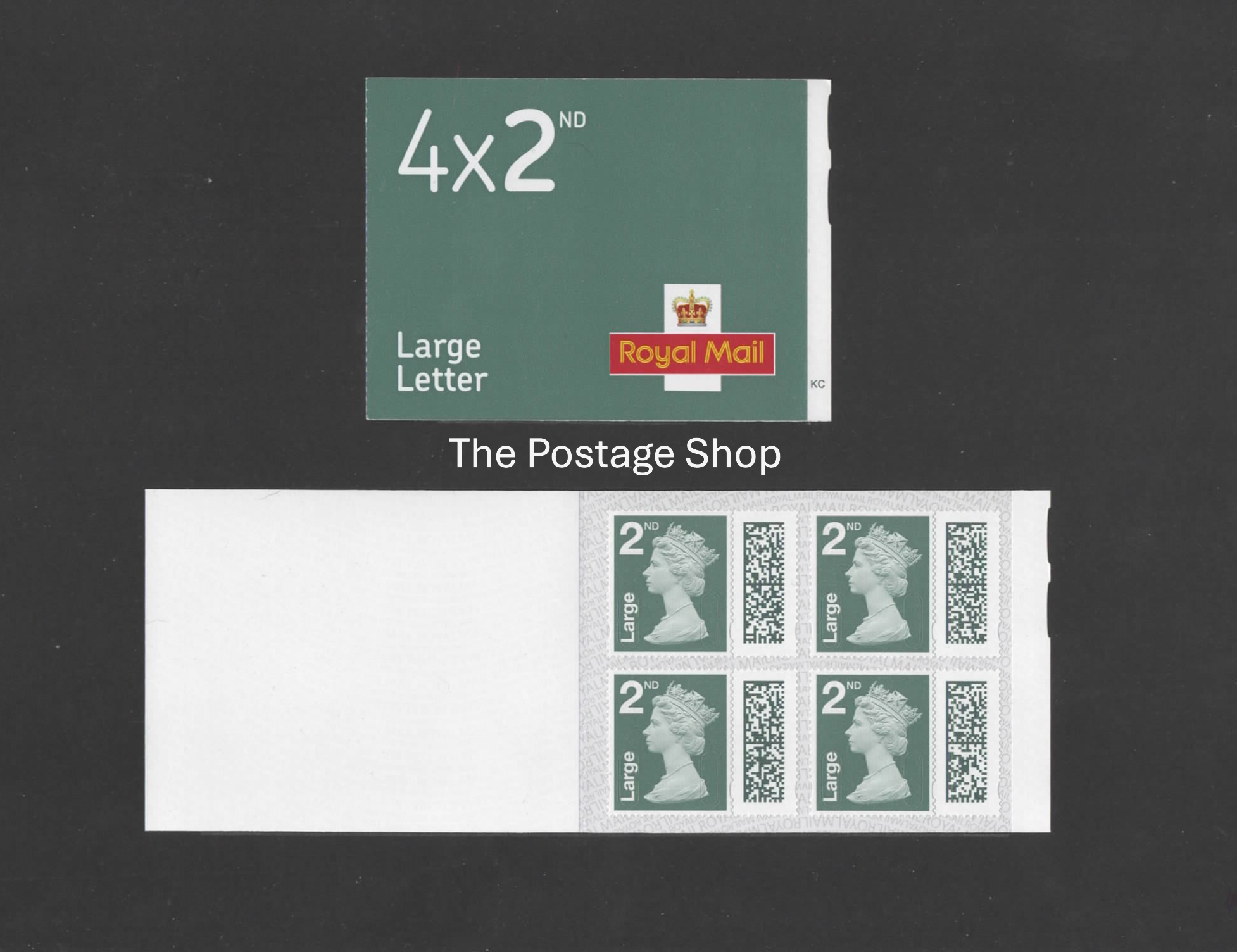 2nd Class Large Letter - Barcoded, Self-adhesive Booklets - Save up to 25.5%