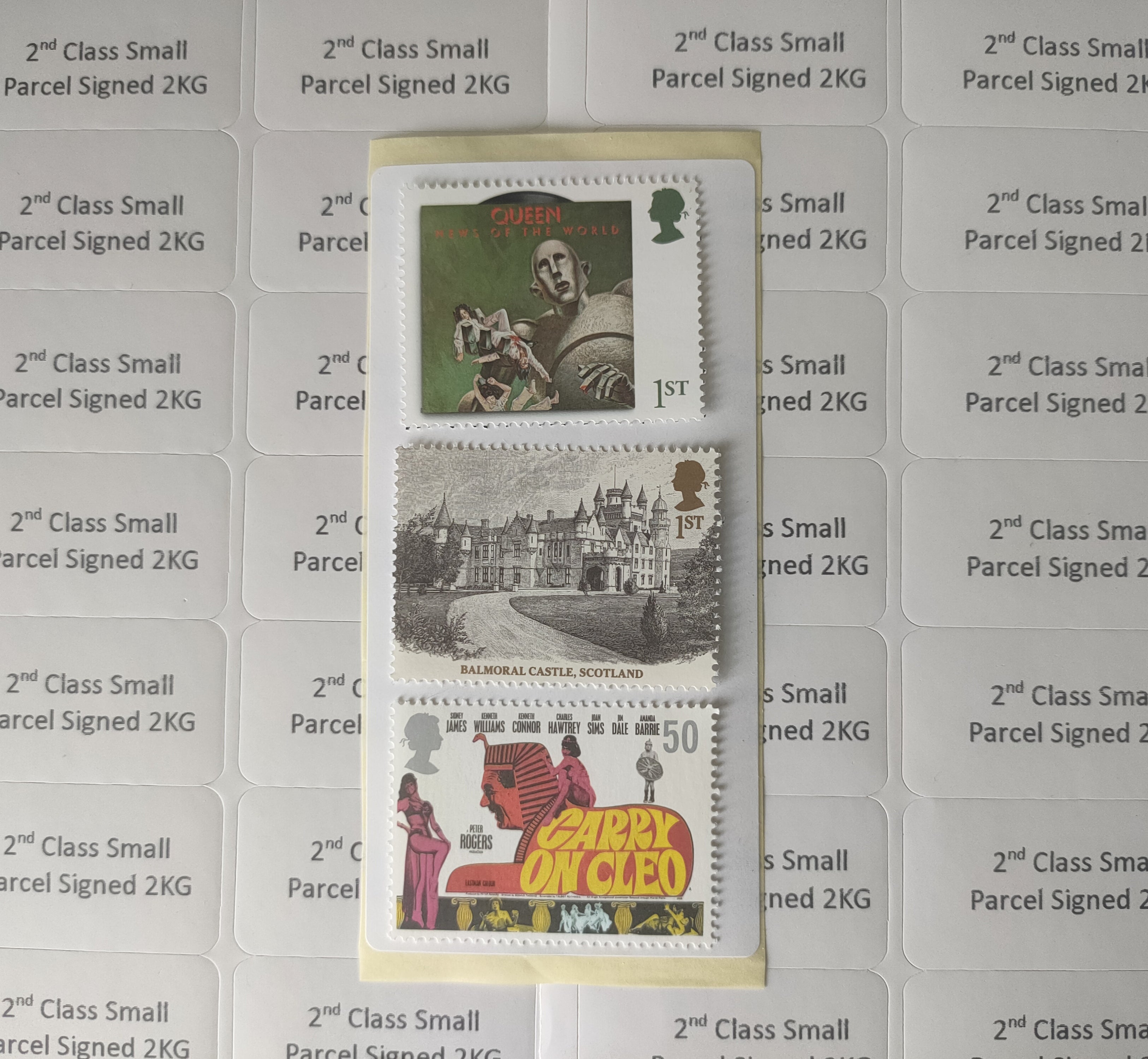 2nd Class Small Parcel - Value £3.90