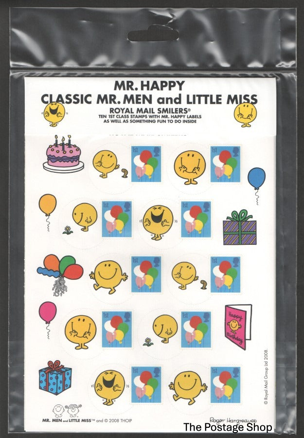 LS52 - Smilers for Kids - Mr Men Pack - 2008