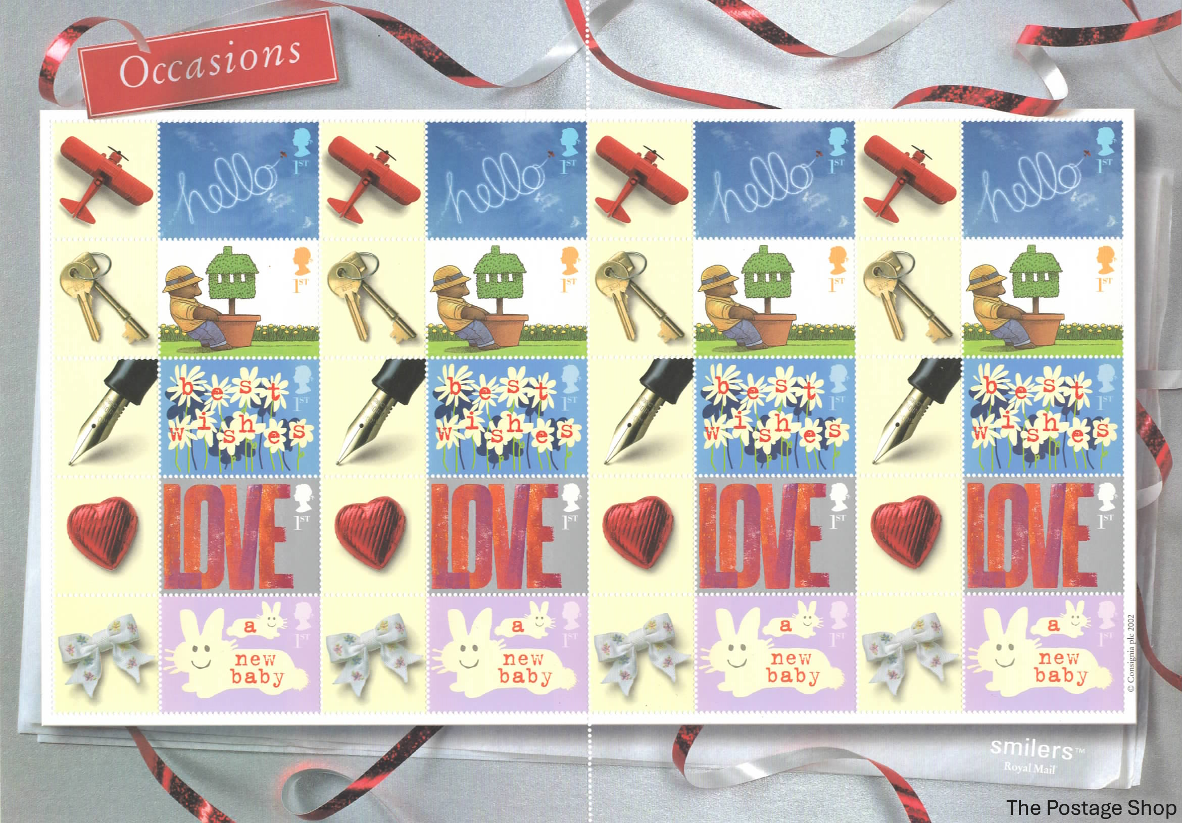 LS7 - Occasions Stamps - 2002