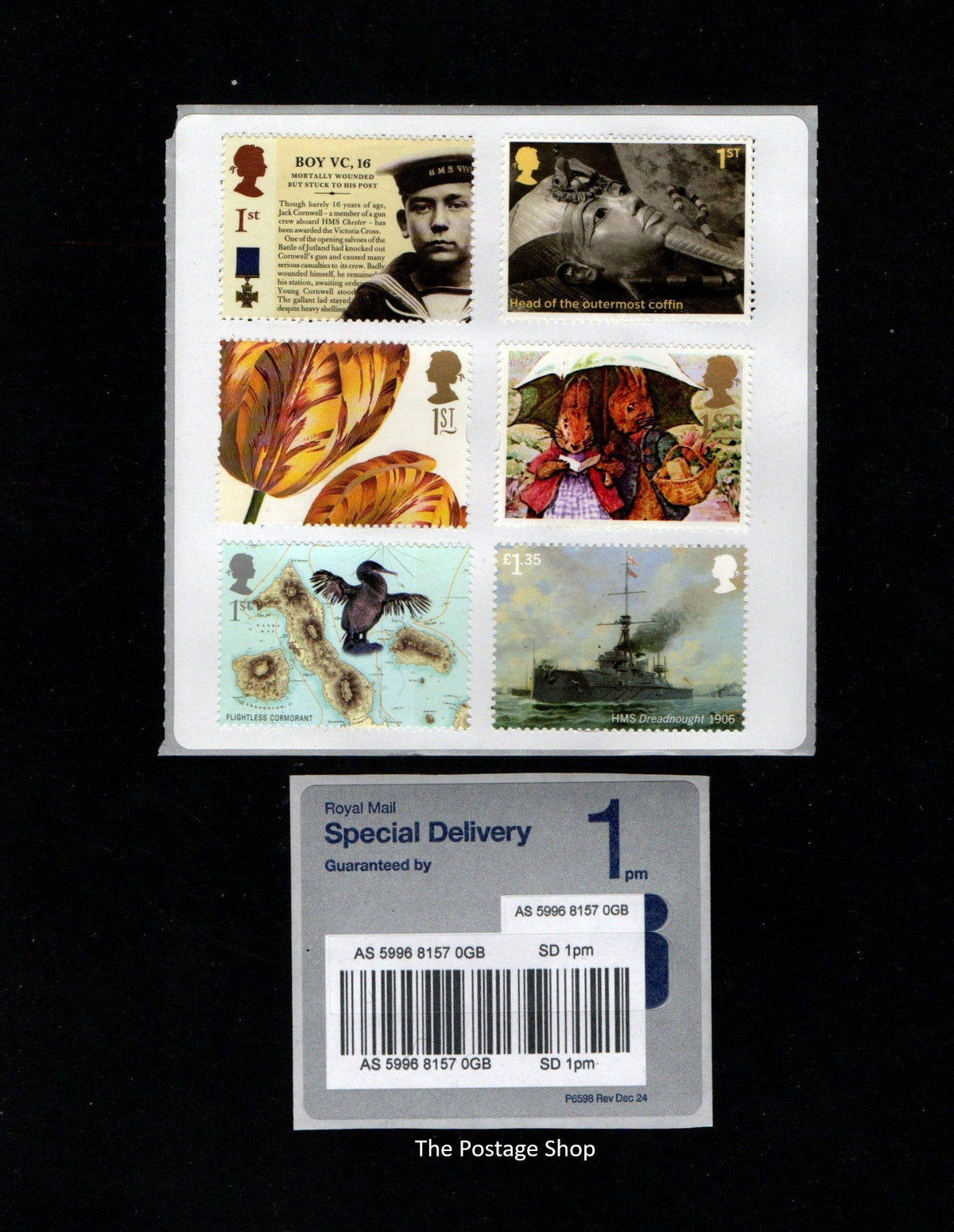 Royal Mail 'Special Delivery Guaranteed®' 100g by 1 p.m. (£750 compensation) - Pictorial, Value £10.35- Save up to 30%
