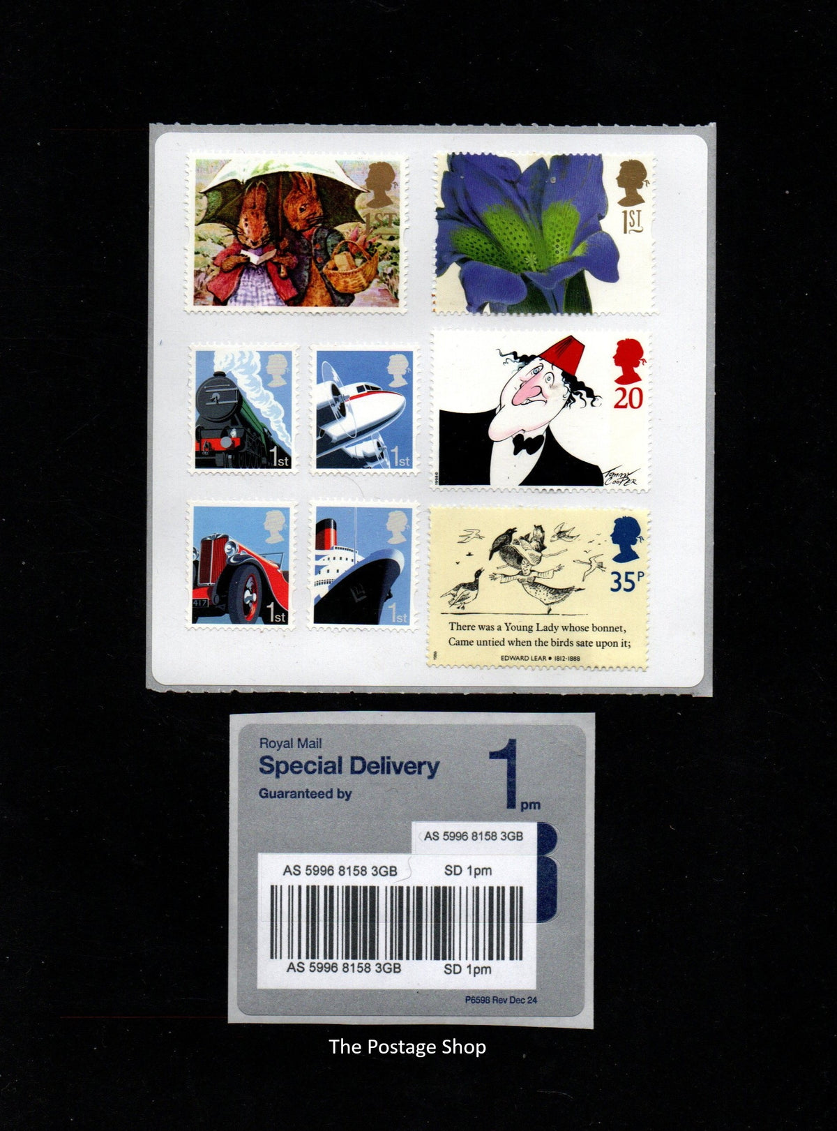 Royal Mail 'Special Delivery Guaranteed®' 500g by 1 p.m. (£750 compensation) - Pictorial, Value £11.35- Save up to 30%
